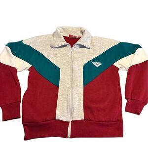 Vintage 90s Pony Zip Up Soft Track Streetwear Jacket Size Medium